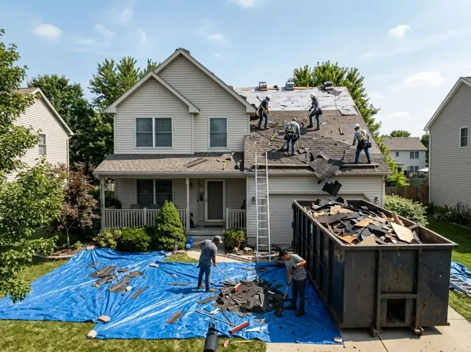 roof-replacement-debris-remova-004 — frequently asked questions, Cheapest Dumpster Rentals in Hutto, TX